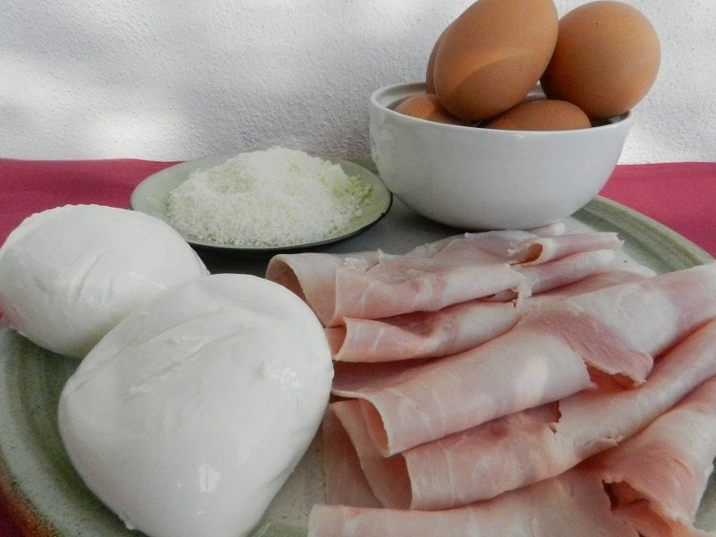 Frittata Prosciutto e Mozzarella Pentolefornelli